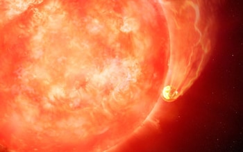 Astronomers have observed the first compelling evidence of a dying Sun-like star engulfing an exoplanet like Earth