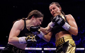 Katie Taylor (L) Chantelle Cameron (R) - Chantelle Cameron interview: The boxing champion inspired by Buffy the Vampire Slayer