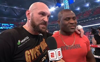 Tyson Fury (L) Francis Ngannou (R) - Tyson Fury vs Francis Ngannou: When is the match, how to watch and undercard line-up