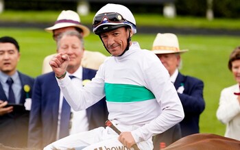 Frankie Dettori looks on - The moment when my upcoming retirement really hit me