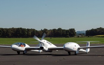 The aircraft, developed by German company H2FLY, completed a three hour flight at a testing facility in Slovenia